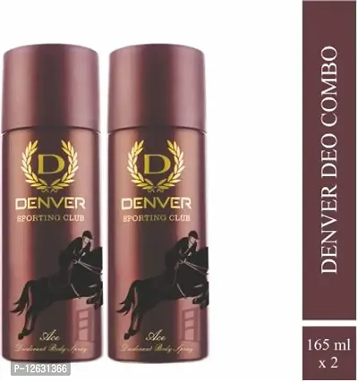 Denver ACE Body Deo Spray Long Lasting Set of 2 Deodorant Spray - For Men&nbsp;&nbsp;(330 ml, Pack of 2)