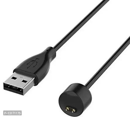 Mini smart Adapter M5 band charging cable pack of 1(only cable) 0.5 m Micro USB Cable&nbsp;&nbsp;(Compatible with m5 fitness band, Black, One Cable)