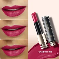 FACES CANADA Velvet Matte Hydrating Lipstick with Vitamin E (Flaming Pink 21, 3.5 g)-thumb3