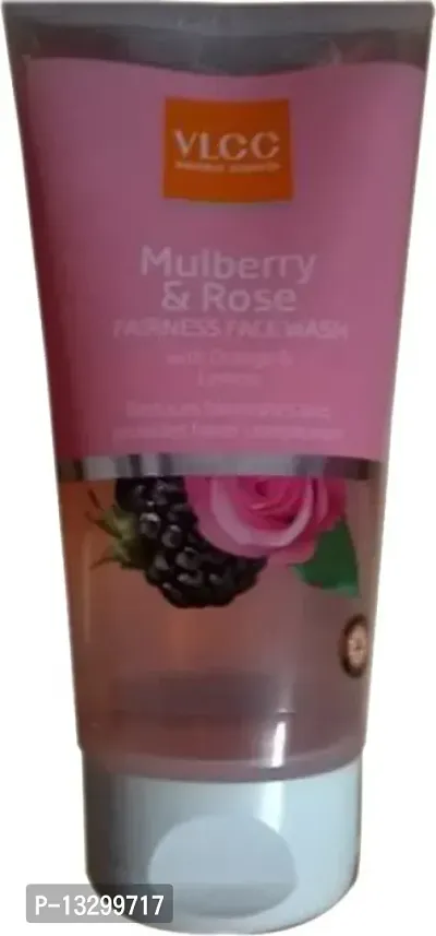 VLCC NATURAL SCIENCES Mulberry  Rose Fairness Face Wash (150 ml)-thumb0