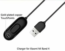 Charger for Fitness Band 0.125 m Power Sharing Cable (Compatible with MI 4 Fitness Band, Black, One Cable 0.15 m Power Sharing Cable&nbsp;&nbsp;(Compatible with Band M4 Band, Black, One Cable)-thumb1