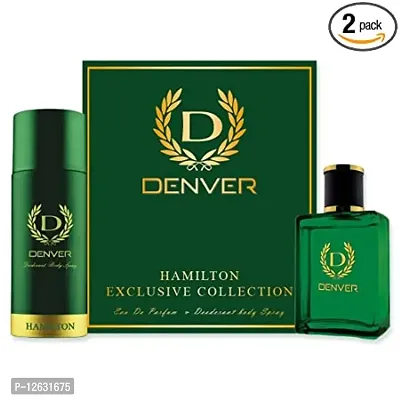 Denver Hamilton Gift Set 60 Ml Perfume + 165Ml Deo Combo Set (Set of 2)-thumb0