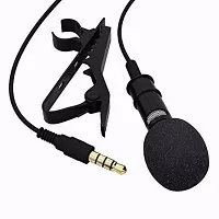 Quality 3.5mm Clip Microphone | Collar Mike for Voice Recording | Mic Mobile, PC, Laptop, Android Smartphones-thumb1