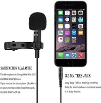 Quality 3.5mm Clip Microphone | Collar Mike for Voice Recording | Mic Mobile, PC, Laptop, Android Smartphones-thumb2