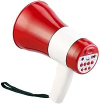 Handheld Megaphone with Recorder USB and Memory Card Input for Announcing; Talk; Record; Play; Siren; Music with Battery and Charger Indoor, Outdoor PA System&nbsp;&nbsp;(30 W)_MP153-MegaPhone73-thumb1