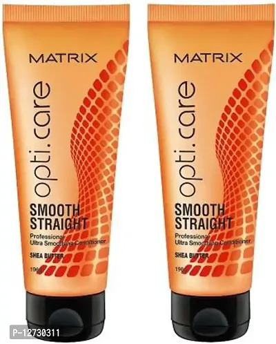 Matrix Opti Care Straight Smoothing Professional Conditioner (196 G) - Pack of 2 (392 g)_MX-2Z124-thumb0