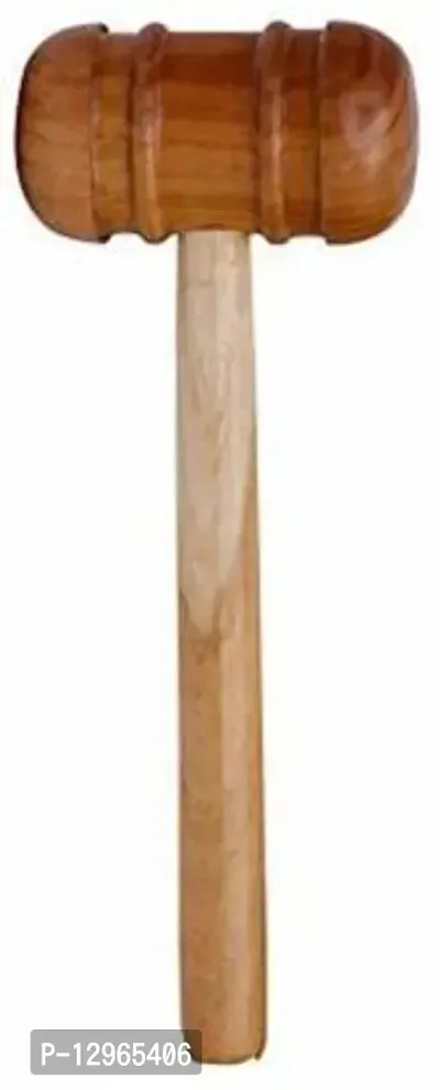 Combo of Bat Handle Grip Cone  Wooden Bat Knocking Hammer / Wooden Bat Mallet - Pack of 2-thumb2