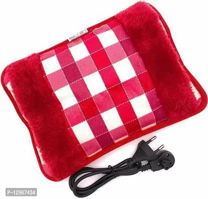 Electric Hot Water Bag Heating Pad Fur Velvet With Hand Pocket (Empty Bag)-thumb0