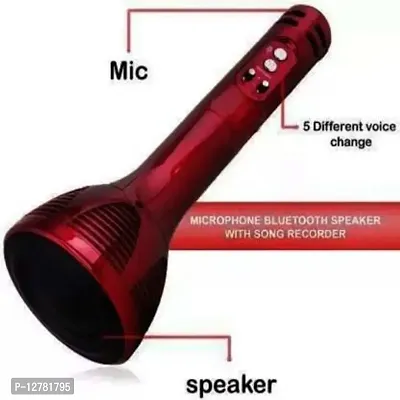 WS 1698 MIC BLUETOOTH AND WIRELESS WITH SUPER SOUND speaker Microphone Microphone_WS2-A12- Wireless Mic 202-thumb4