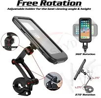 Bike Mobile Holder&nbsp;&nbsp;(Black),  - Waterproof Mobile Phone Holder Case with Touch Screen-thumb3