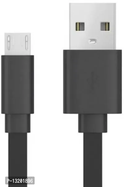 1.2 Mtr Micro USB Cable&nbsp;(Compatible with All Mobile, Black, One Cable)-thumb3