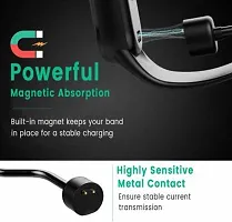 USB Charger Cable for Xiaomi MI Band 5(Black) Fitness Band (Black, Pack of 1) 0.15 m Micro USB Cable (Compatible with Fitness band, Black) 0.2 m Power Sharing Cable&nbsp;&nbsp;(Compatible with wrist watch, Black)-thumb2