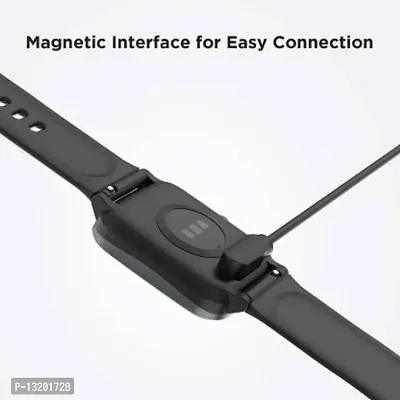 2 Pin Magnetic Charging Cable for W26 Smart Watch, Support All 2 Pin Watch 0.5 m Magnetic Charging Cable&nbsp;&nbsp;(Compatible with W26 smart watch, W26+ smart watch, Black)-thumb2