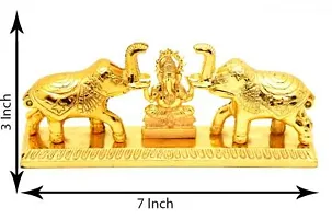 Decorative Showpiece - 7 cm&nbsp;&nbsp;(Brass, Gold)_ES26-thumb1