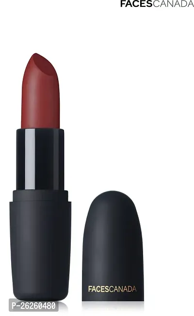 FACES CANADA Weightless Matte Finish Lipstick Maroon Love 06 4gm (Maroon, 4 g)