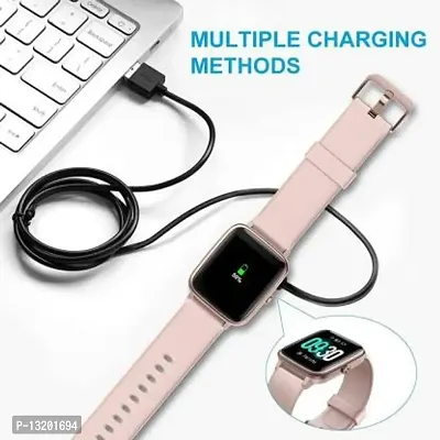 2 Pin Magnetic Charging Cable for W26 Smart Watch, Support All 2 Pin Watch 0.5 m Magnetic Charging Cable&nbsp;&nbsp;(Compatible with W26 smart watch, W26+ smart watch, Black)-thumb2