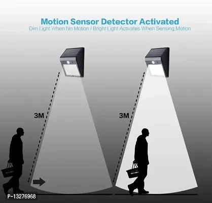 Solar Motion Sensor Light Solar Light Set (Wall Mounted Pack of 1)-thumb3