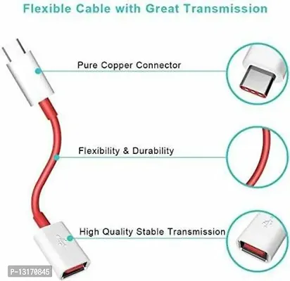 ChoicitAsia USB Type C OTG Adapter&nbsp;(Pack of 1) - For Data Transfer / USB Expand (Type C OTG Mini Cable)-thumb2