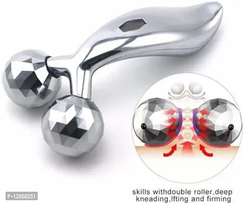 3D Face Roller Ball Massager V Line Firming Tool for Men Women Skin Tightening Shaping Massager-thumb2
