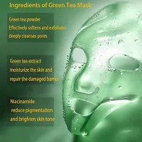 Green Tea Mud Mask Deep Cleaning Oil Control Moisturizing Hydrating Skin Rotating Cream Mask Stick Mud Claynbsp;(40 g)-thumb1