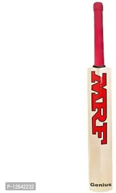 MRF Popular Willow Cricket Bat Poplar Willow Cricket Bat, Size-5 (Suitable For Tennis Ball Only)-thumb3