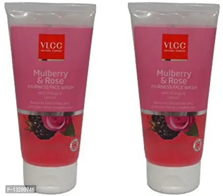 VLCC Original Mulberry  Rose Face Wash - Pack of 2 (150 ml each)-thumb0