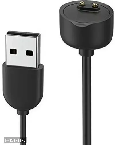 Mini smart Adapter M5 band charging cable pack of 1(only cable) 0.5 m Micro USB Cable&nbsp;&nbsp;(Compatible with m5 fitness band, Black, One Cable)-thumb3