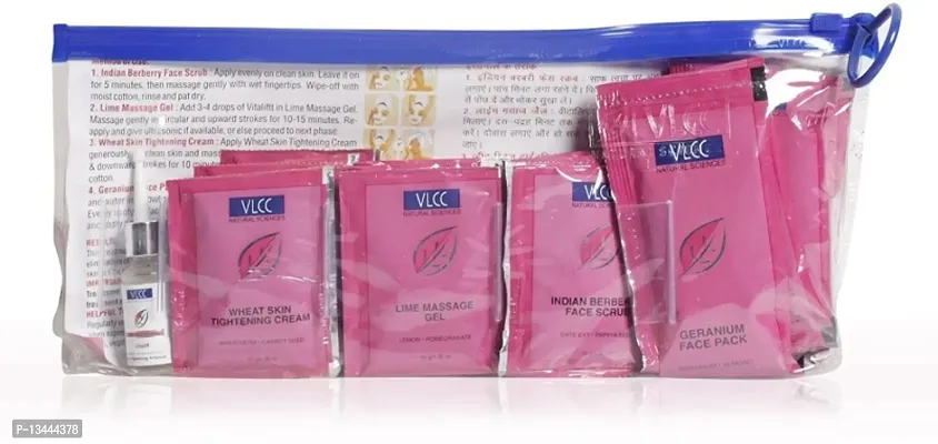 VLCC Salon Series Skin Tightening Facial Kit (5 x 42 g)-thumb2