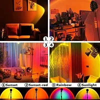 LED Projection Sunset Night Lamp Floor Stand Creative Sun Light 180 Degree-thumb2