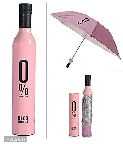 Portable Umbrella with Bottle Cover for UV Protection and Rain-thumb4