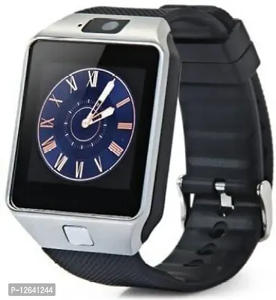 SIM BLUETOOTH CAMERA Smartwatch&nbsp;(Silver Strap, free) :: Code-DZ09-2A48 : SmartWatch DZ09 248