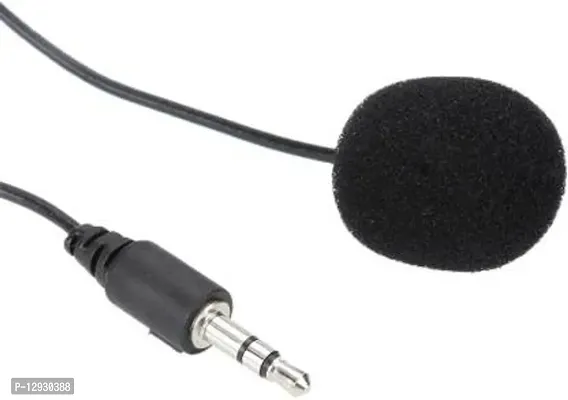3.5mm Clip Tie Collar Microphone for Mobile Phone Speaking in Lecture 1.5m Bracket Clip Vocal Audio Label Microphones