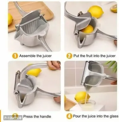 Aluminium Hand Juicer Heavy Duty Aluminium Metal Manual Hand Press Juicer, Fruit Juicer, Hand Juicer, Lemon Squeezer-thumb4