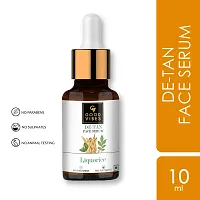 Good Vibes Liquorice De-Tan Serum, 10 ml Helps in Skin Brightening, Soothes Inflammation  Helps Reduce Acne For All Skin Types-thumb1