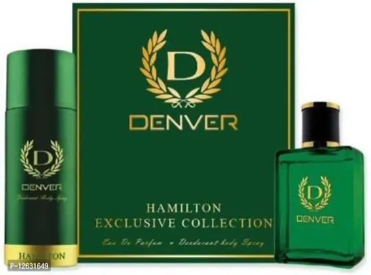 Denver Hamilton Gift Set (Perfume 60 ML+Deo 165 ML) Perfume - 225 ml&nbsp;&nbsp;(For Men)-thumb0