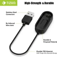 Charger for Fitness Band 0.125 m Power Sharing Cable&nbsp;&nbsp;(Compatible with Xiaomi MI 4 Fitness Band, Black, One Cable)-thumb3