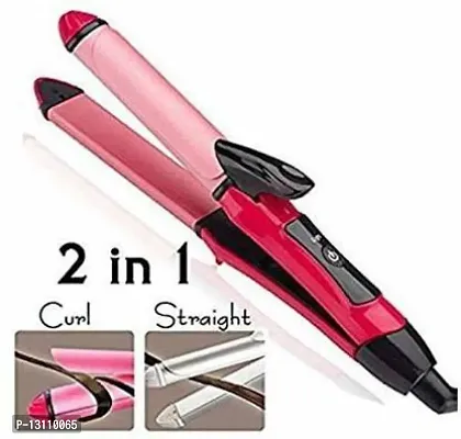 2 in 1 Electric and Professional Hair Curler  Hair Straightener_N59-thumb0