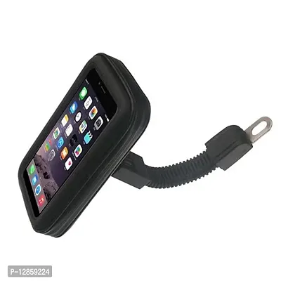 Waterproof Mount Stand for Bike/rcycle Mobile Holder Zip Pouch Style - 5.5 inch to 7 inch-thumb0