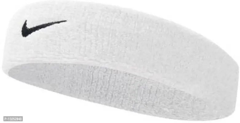 White High Quality Sports Head Band Head Support&nbsp;(White)