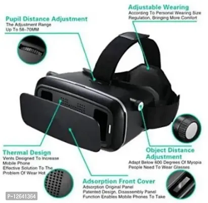 3D Shinecon VR BOX&nbsp;(Smart Glasses, Black)_SCVR1BX311-thumb3