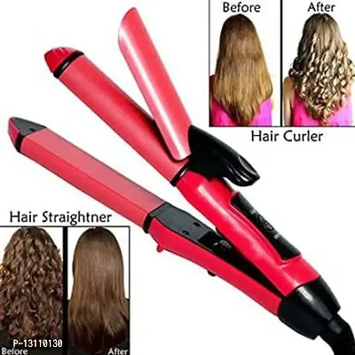 Hair straightener NHC-2009 2 in 1 Hair Straightener Plus Curler Machine_N33-thumb4