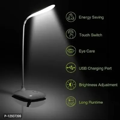 Folding Led Desk Lamp Rechargeable Usb Battery Lamp 3 Adjustable-thumb3