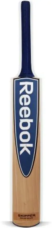 RK Skipper Poplar Willow Cricket Bat, Size-6 (Suitable For Tennis Ball Only)-thumb1