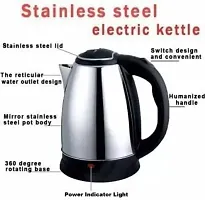 Stainless Steel Electric Kettle with Auto Shut Off Extra Large Cattle_K27-thumb2