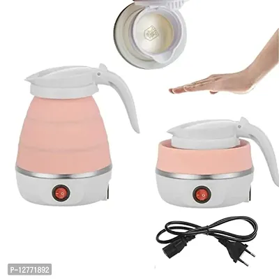 Electric Kettle 600 Watt Fast Boiling , Foldable ,Collapsible, Portable_K45