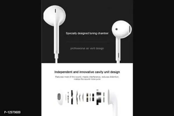 Earphones with mic for Reno, Find X e for All Smartphones Wired Headset&nbsp;&nbsp;-thumb2