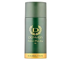 Denver Hamilton Perfume-100 ml and Hamilton Deodorant Body Spray-165 ml (Combo Set)-thumb1