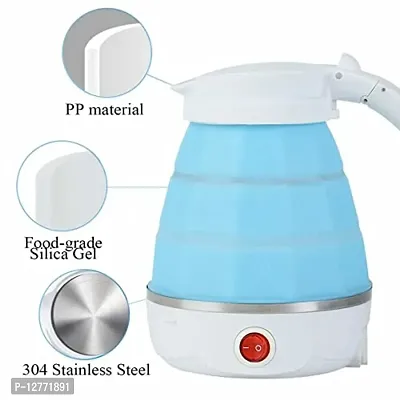 Travel Foldable Electric Kettle with Boil Dry Protection Silicone Kettle_K44-thumb3