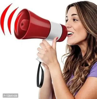 Wireless Megaphone Loudspeaker for Announcement with Bluetooth, Rechargeable Megaphone Speaker Lightweight Bullhorn - Adjustable Volume Control Outdoor PA System&nbsp;&nbsp;(35 W)_MP148-MegaPhone68-thumb0