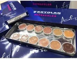 KRYOLAN Supra Color Foundation Palette 12 Color Foundation-thumb1